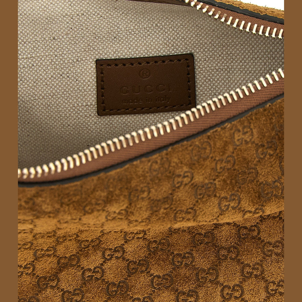 Gucci Brown Calfskin Shoulder Bag