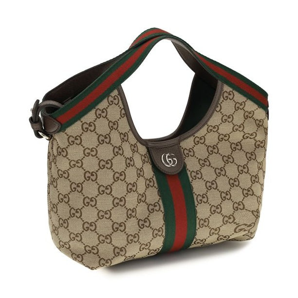 Gucci Beige Fabric Shoulder Bag