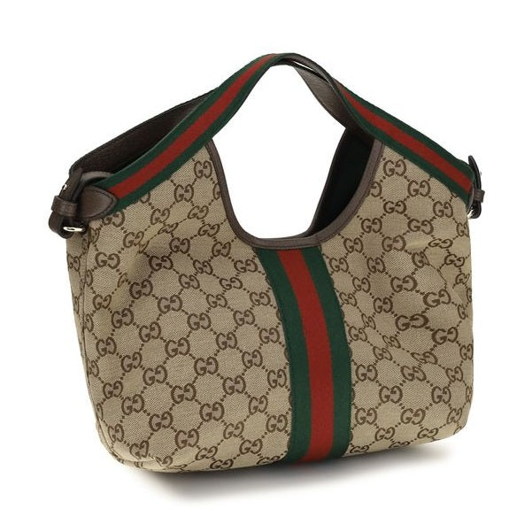 Gucci Beige Fabric Shoulder Bag