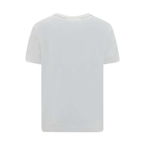 Brunello Cucinelli White Cotton T-Shirt