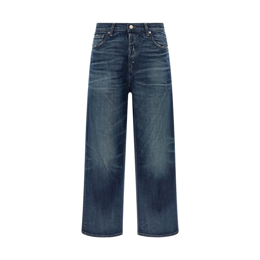 Haikure Blue Cotton Jeans Denim