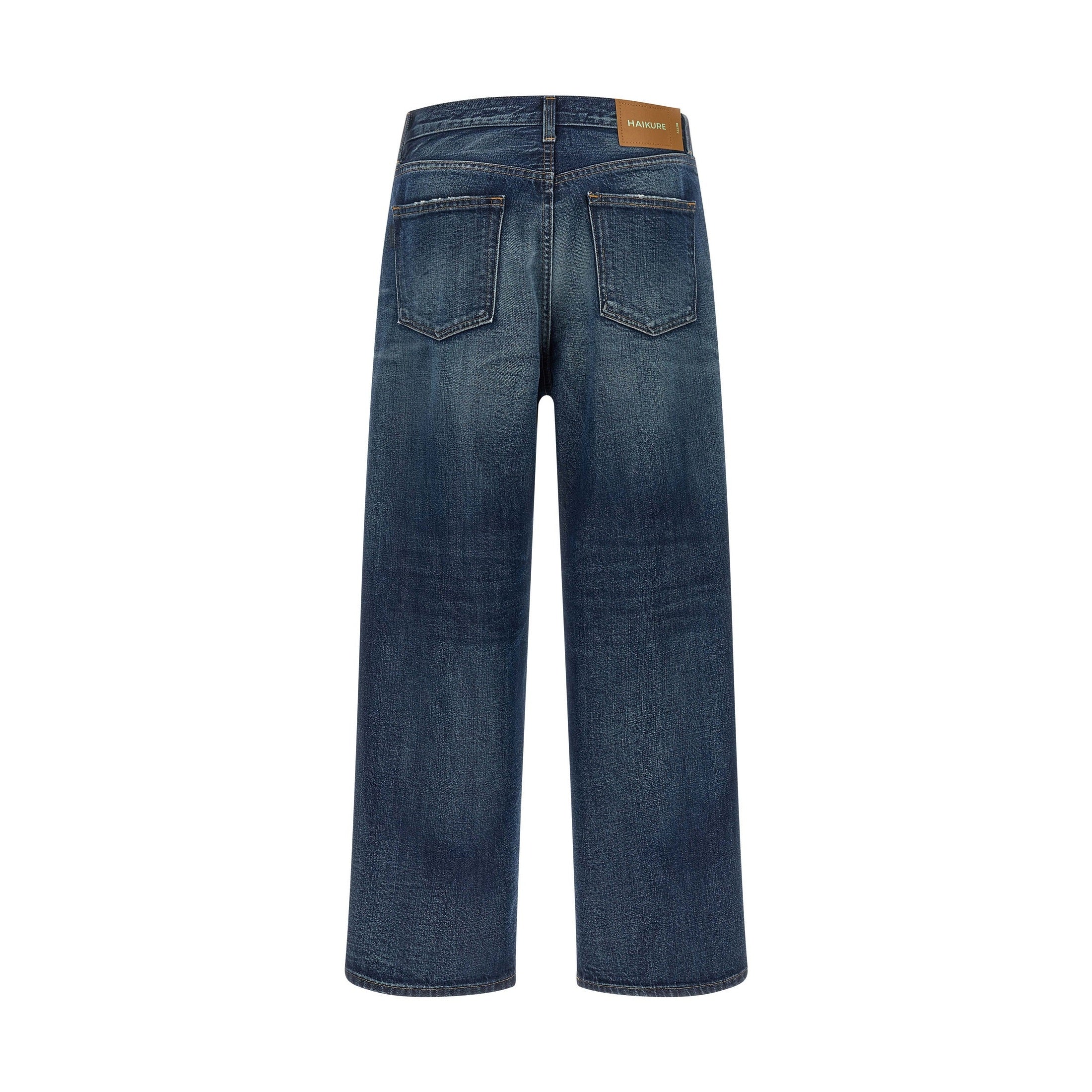 Haikure Blue Cotton Jeans Denim