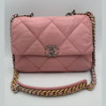 Chanel CHANEL 19 Medium Pink Handbag