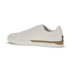 Fendi White Calf Leather Bos Taurus Low Top Sneakers