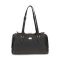 Dolce & Gabbana Black Calf Leather Bos Taurus Shoulder Bag