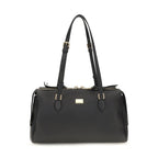 Dolce & Gabbana Black Calf Leather Bos Taurus Shoulder Bag