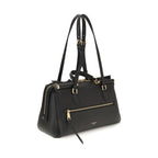 Dolce & Gabbana Black Calf Leather Bos Taurus Shoulder Bag