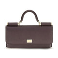 Dolce & Gabbana Brown Calf Leather Bos Taurus Shoulder Bag