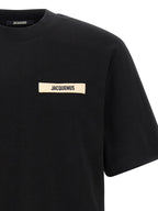 Jacquemus Black Cotton T-Shirt