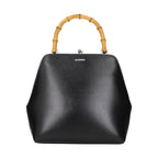 Jil Sander Black Leather Handbag