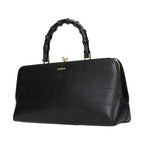 Jil Sander Black Leather Handbag