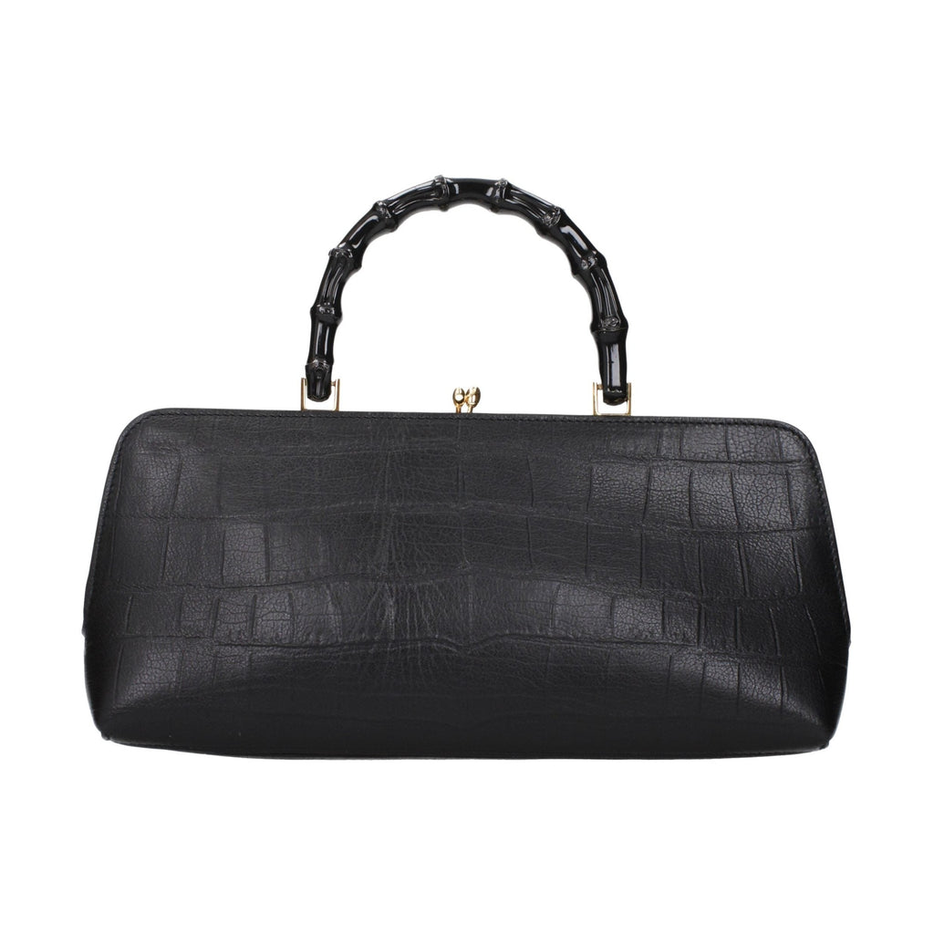Jil Sander Black Leather Handbag
