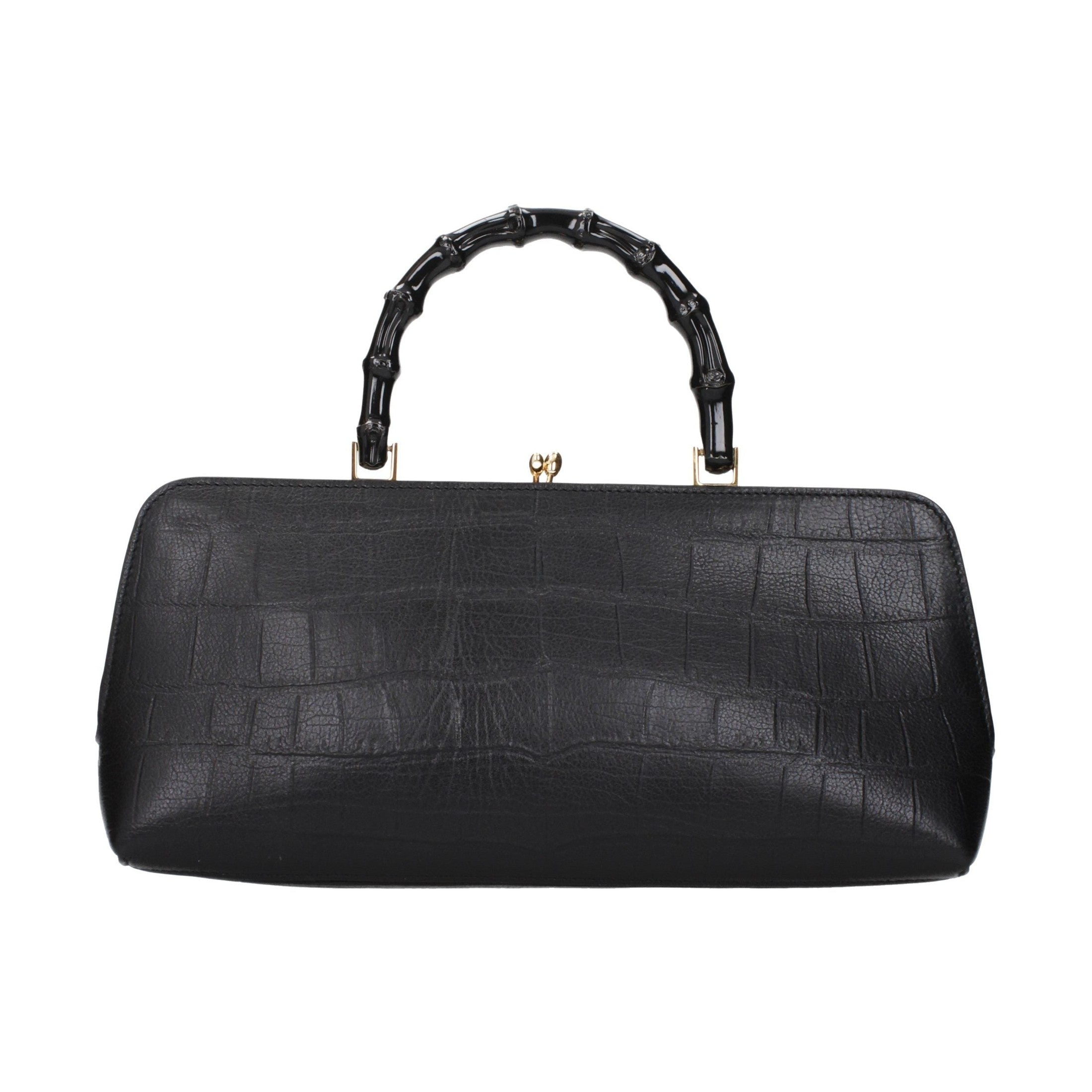 Jil Sander Black Leather Handbag
