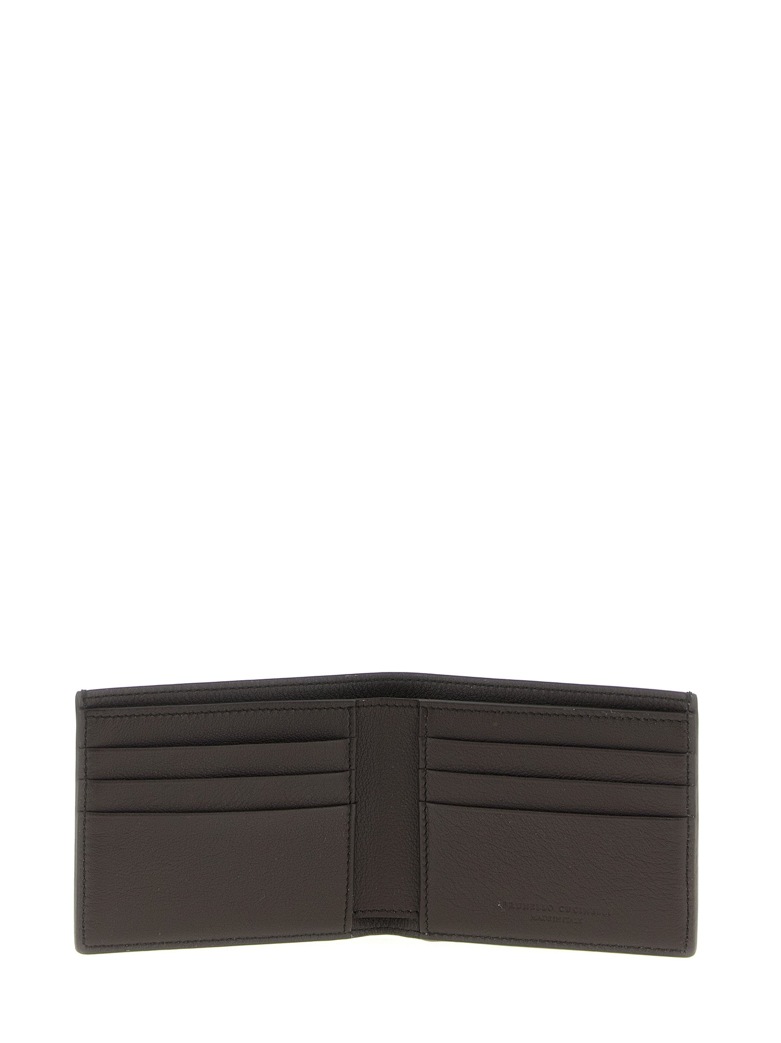 Brunello Cucinelli Brown Calfskin Wallet