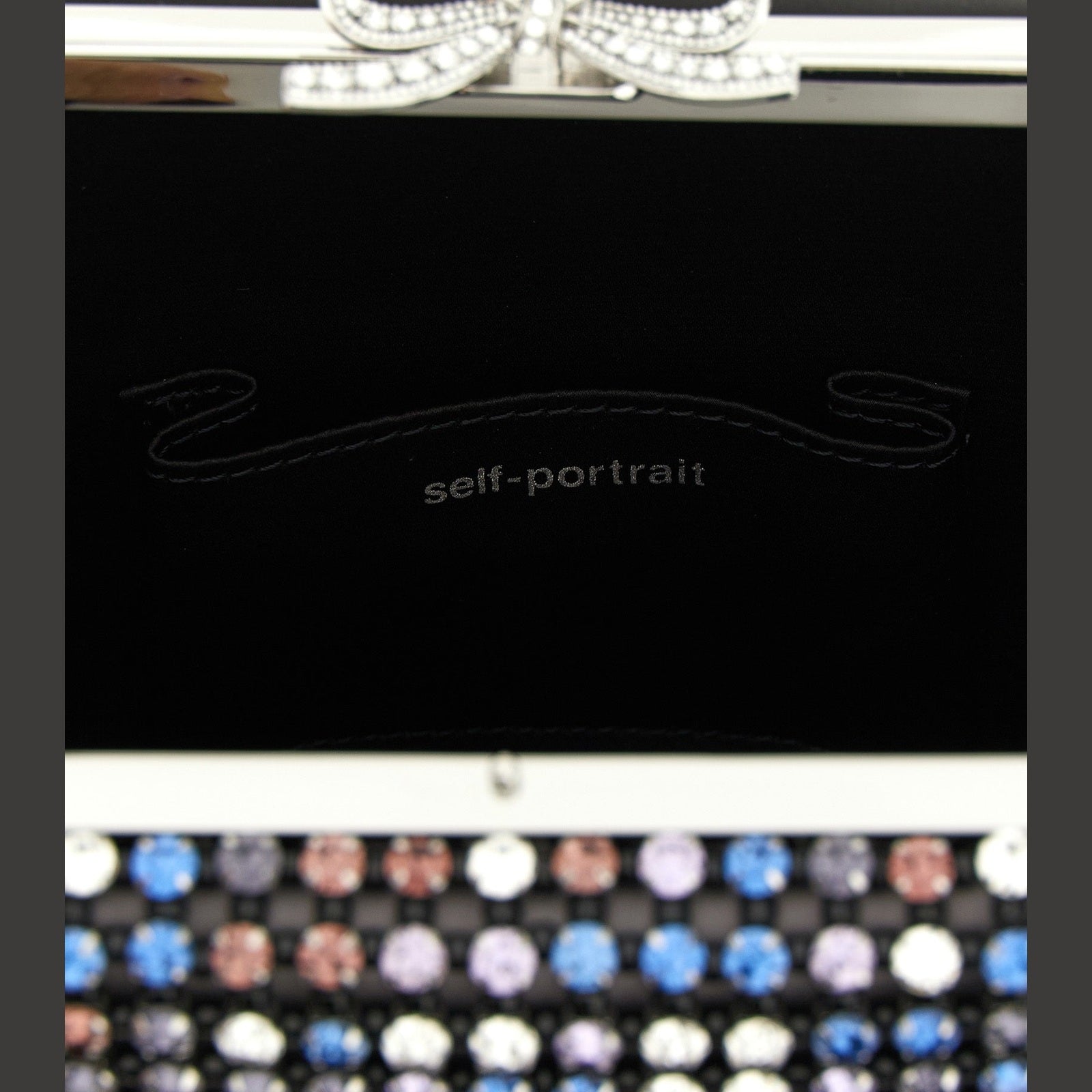 Self-Portrait Multicolor Polyester Handbag