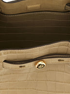 Tory Burch Beige Cowhide Shoulder Bag