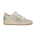 Golden Goose Beige Calf Leather Bos Taurus Low Top Sneakers
