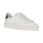 Golden Goose White Calf Leather Bos Taurus Low Top Sneakers