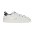 Golden Goose White Calf Leather Bos Taurus Low Top Sneakers