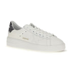 Golden Goose White Calf Leather Bos Taurus Low Top Sneakers