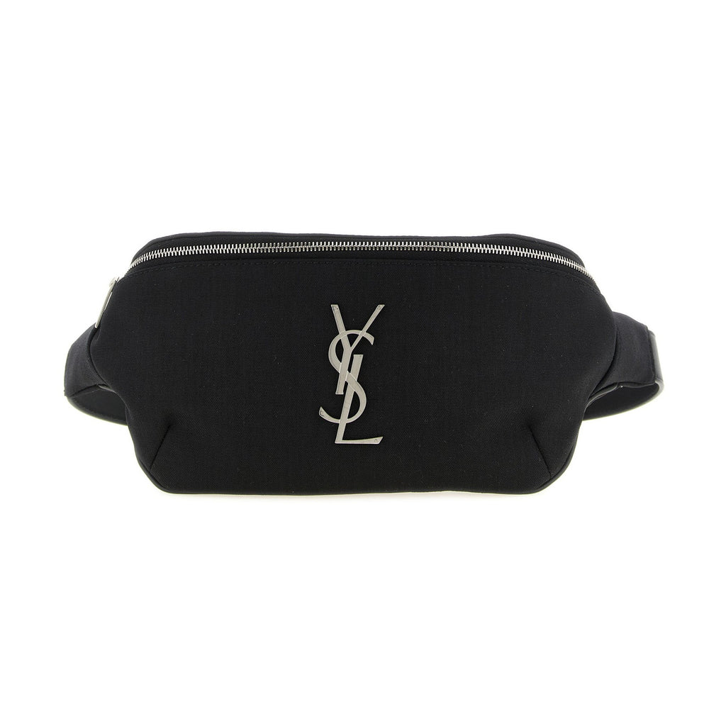 Saint Laurent Black Lamb Leather Crossbody Bag