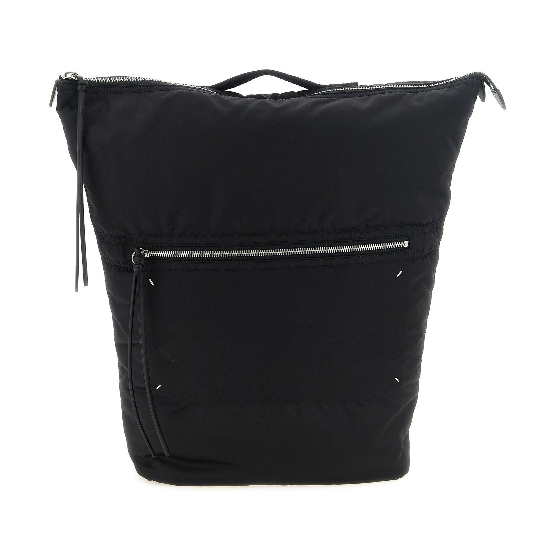 Maison Margiela Black Polyamide Backpack