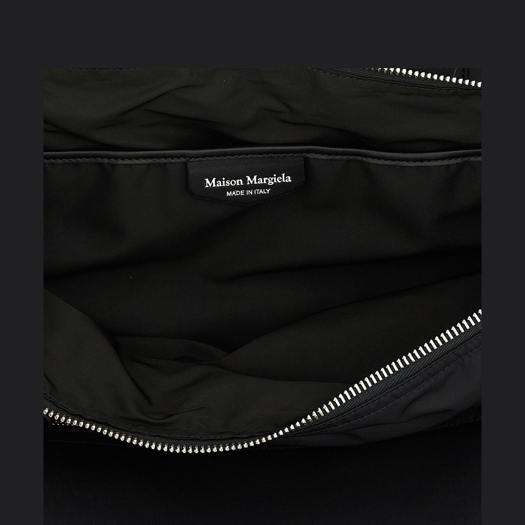 Maison Margiela Black Polyamide Backpack
