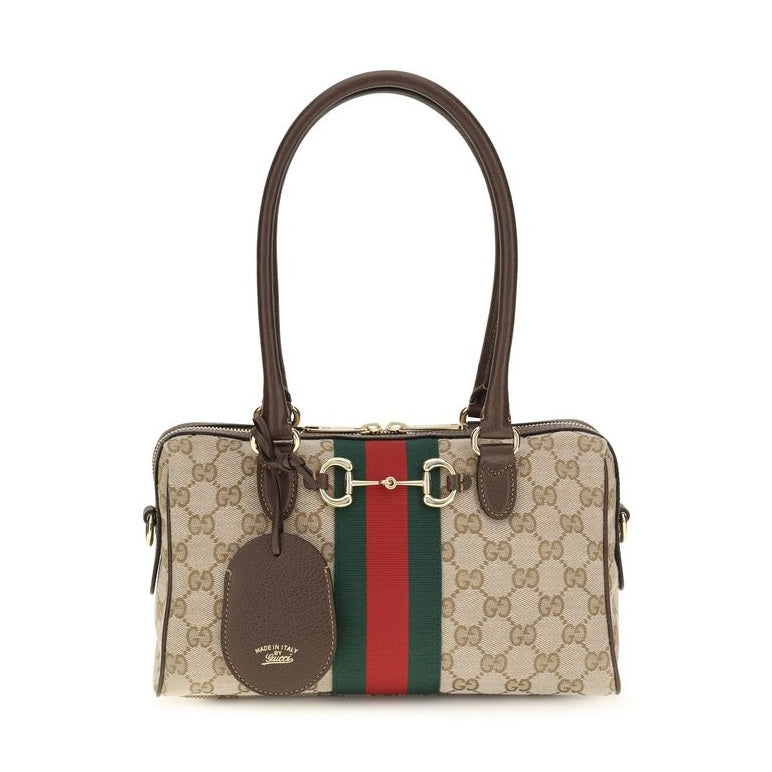 Gucci Beige Fabric Handbag