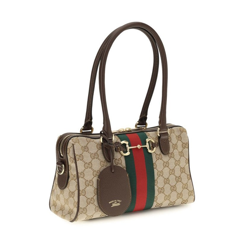 Gucci Beige Fabric Handbag