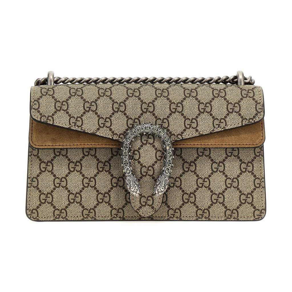 Gucci Beige Calfskin Shoulder Bag