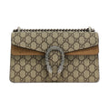 Gucci Beige Calfskin Shoulder Bag