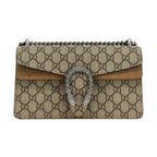 Gucci Beige Calfskin Shoulder Bag