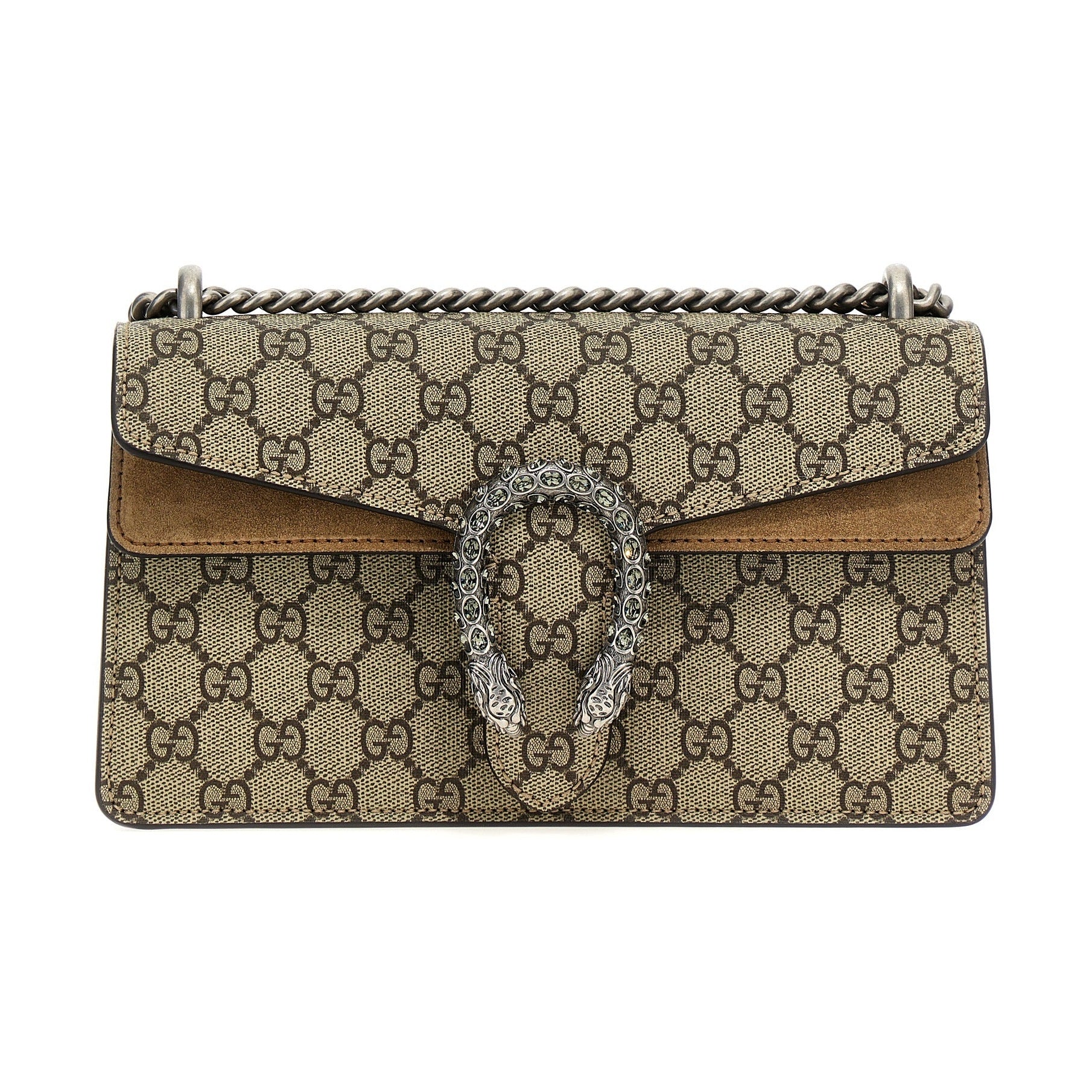 Gucci Beige Calfskin Shoulder Bag