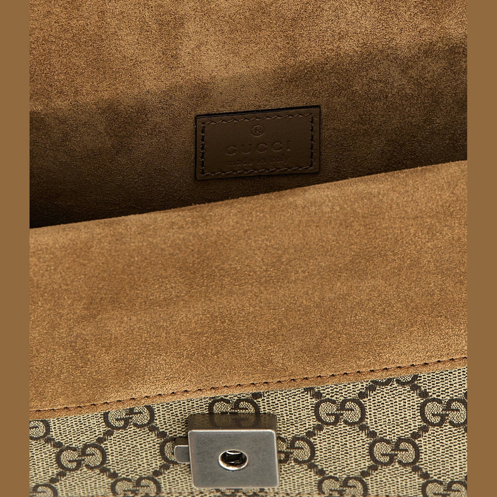 Gucci Beige Calfskin Shoulder Bag