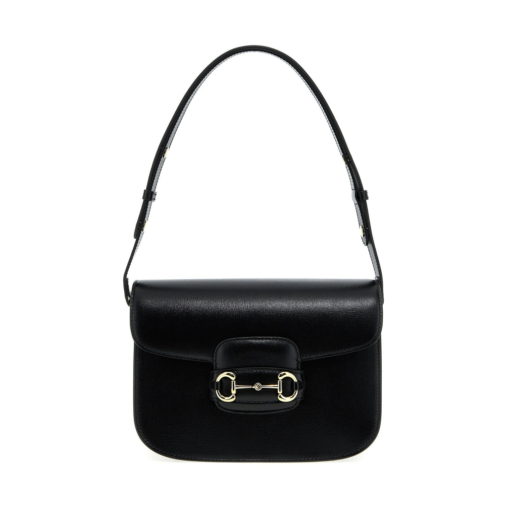Gucci Black Leather Shoulder Bag