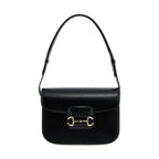 Gucci Black Leather Shoulder Bag