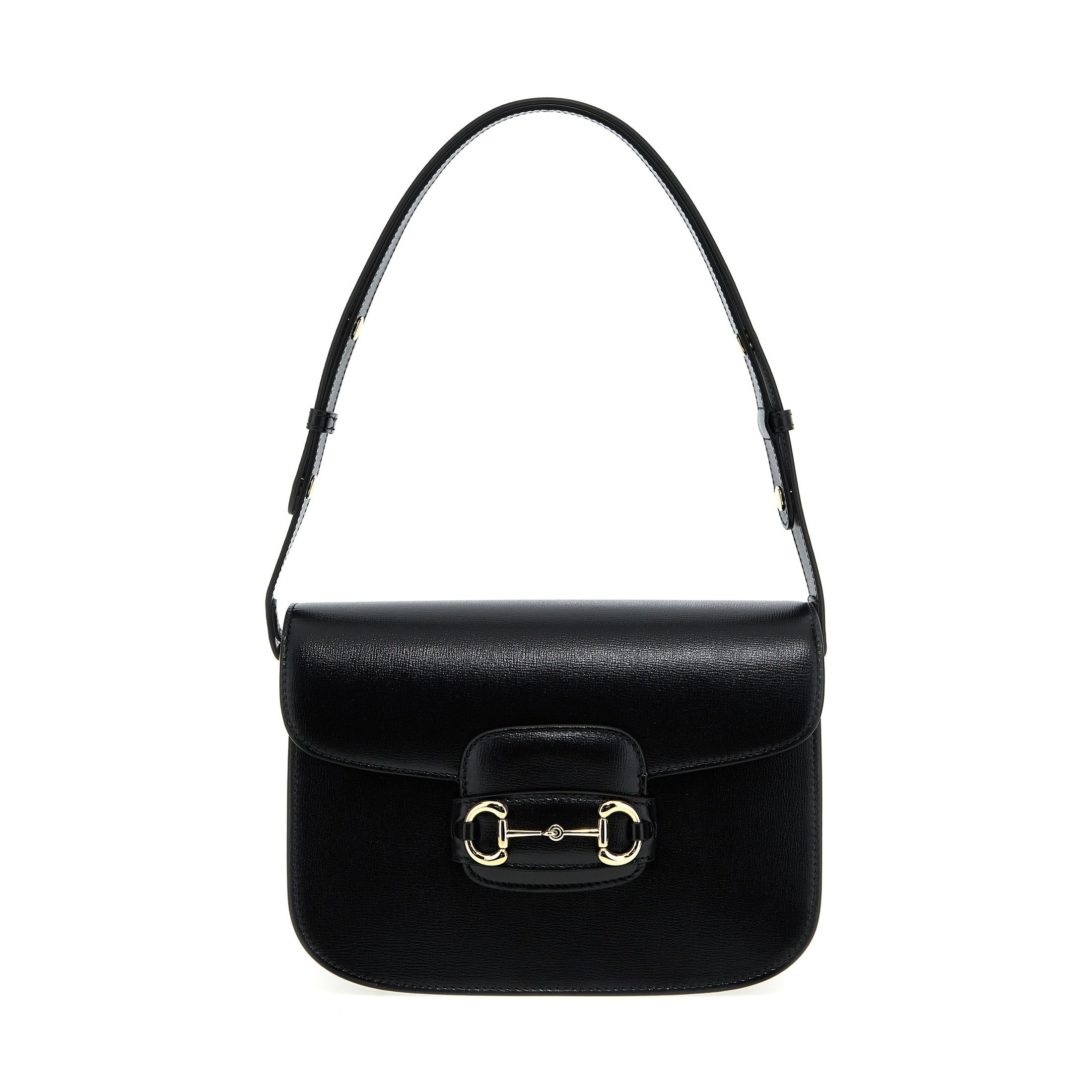Gucci Black Leather Shoulder Bag