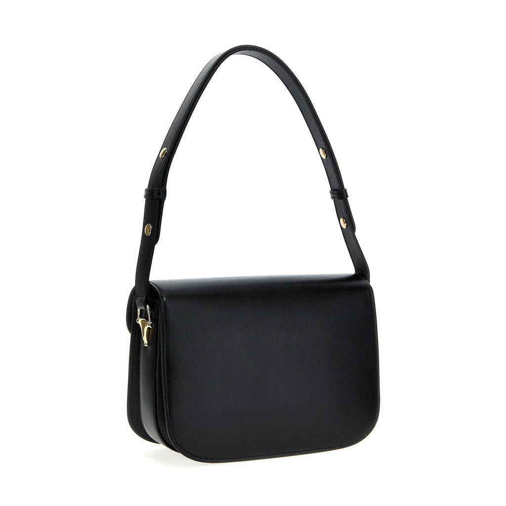 Gucci Black Leather Shoulder Bag