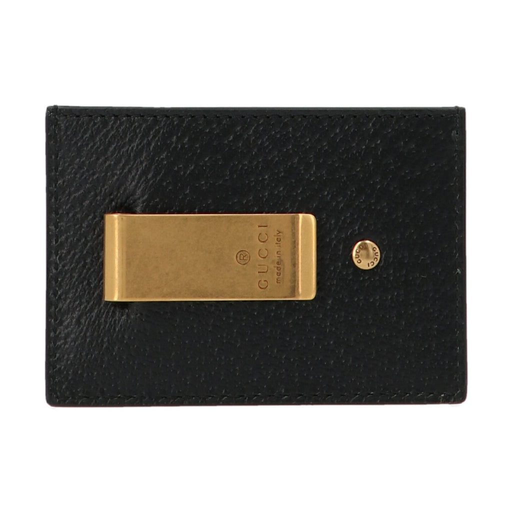 Gucci Black Calfskin Cardholder