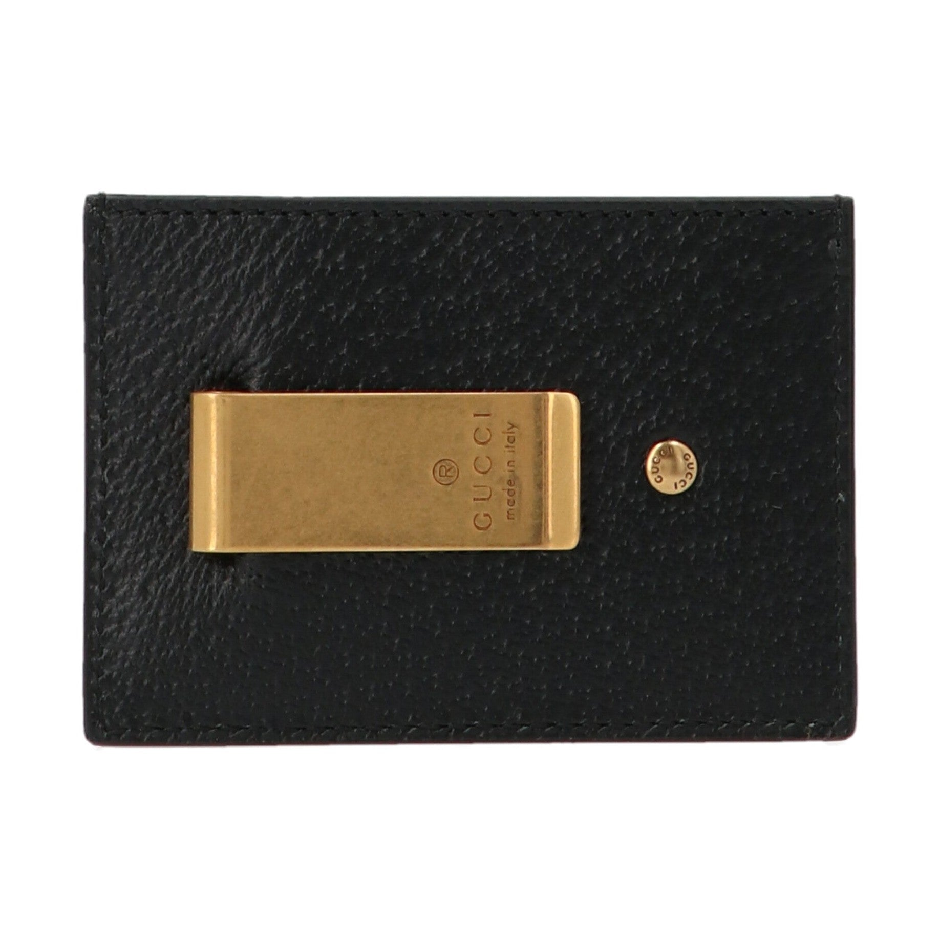 Gucci Black Calfskin Cardholder