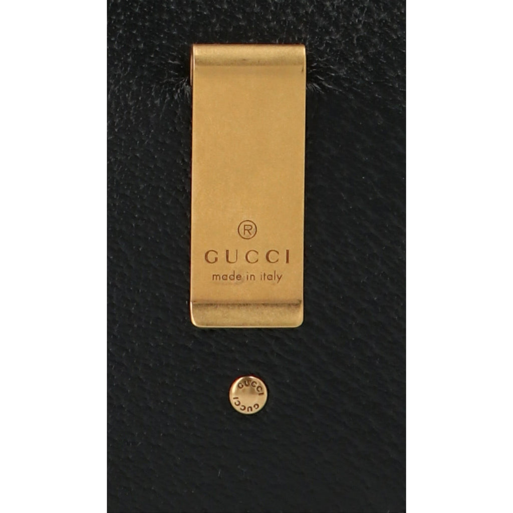 Gucci Black Calfskin Cardholder