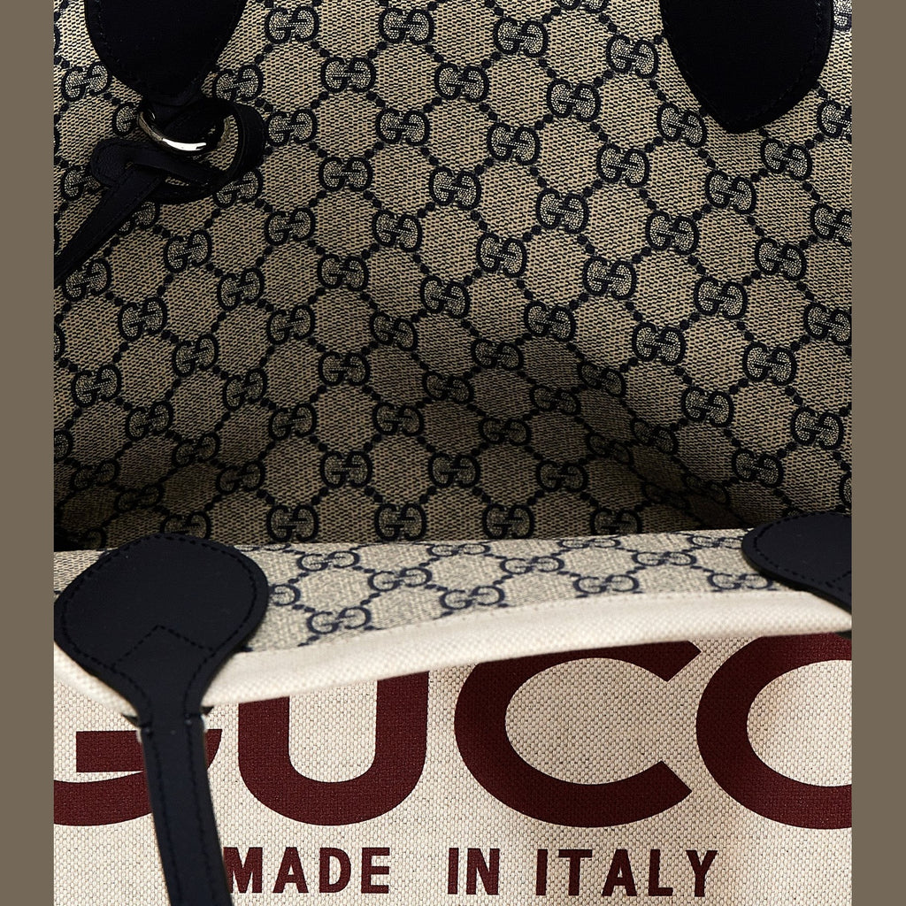 Gucci Beige Polyethylene Tote Bag