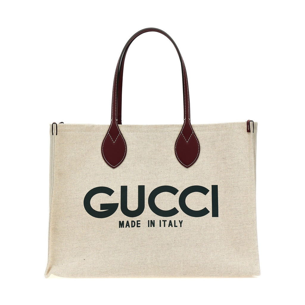 Gucci Beige Polyethylene Tote Bag