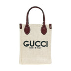 Gucci Beige Polyethylene Handbag