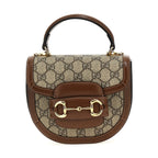 Gucci Brown Polyethylene Handbag