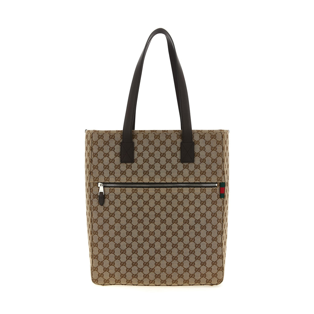 Gucci Brown Polyester Shoulder Bag