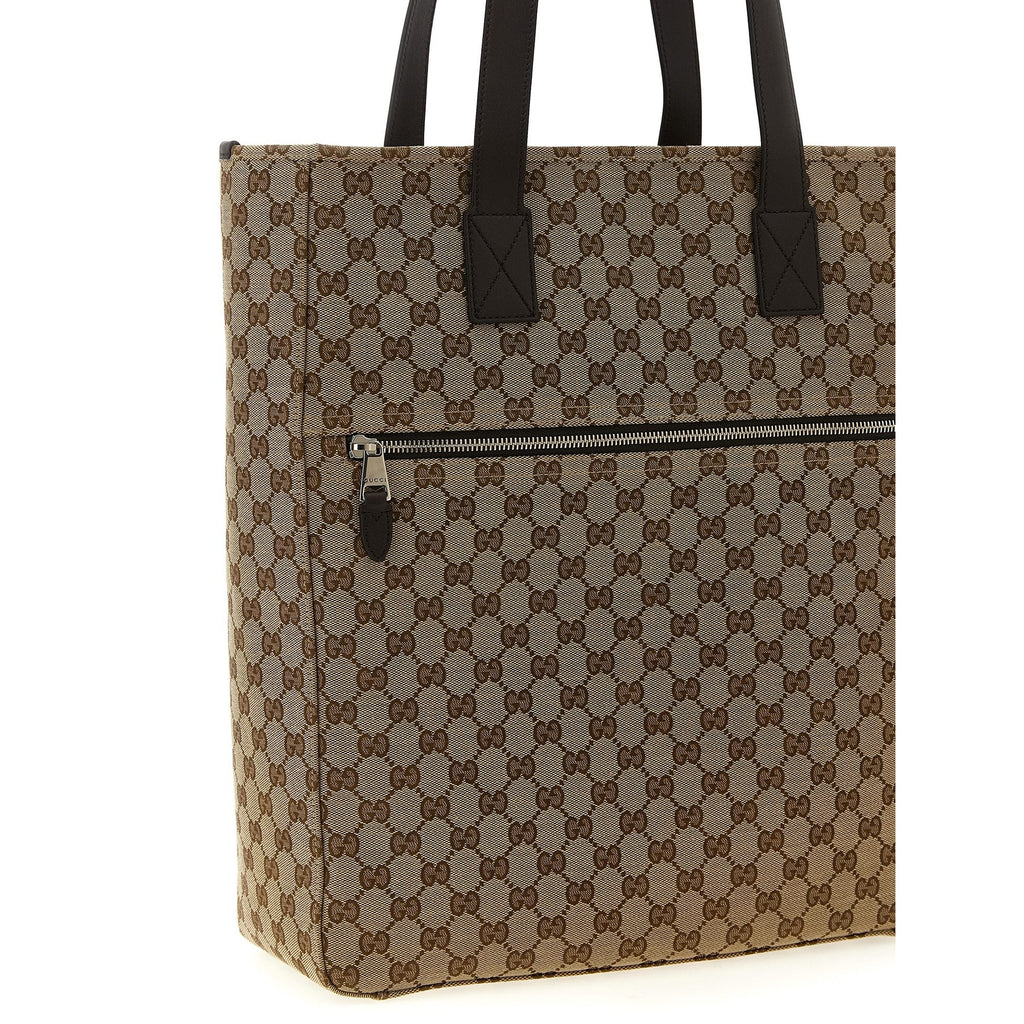 Gucci Brown Polyester Shoulder Bag