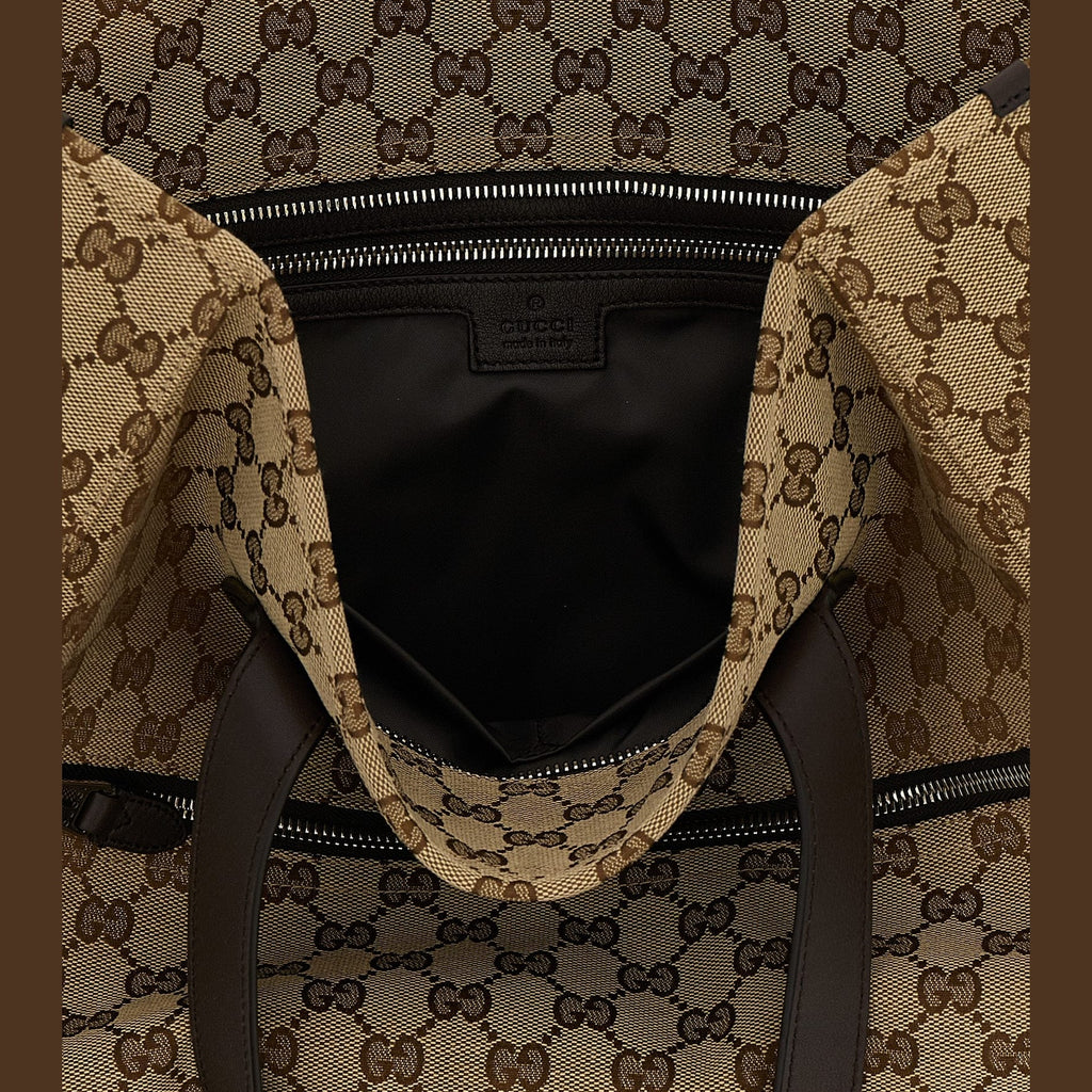 Gucci Brown Polyester Shoulder Bag