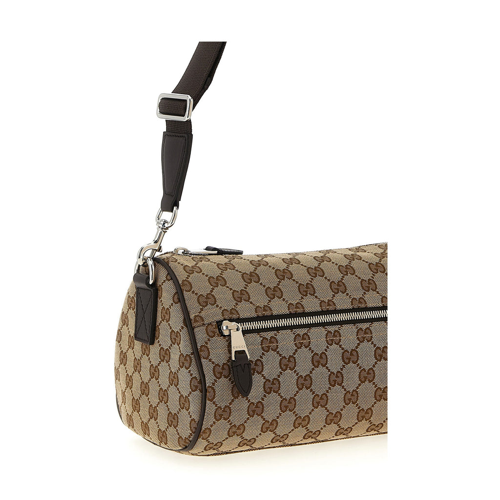 Gucci Beige Polyester Crossbody Bag