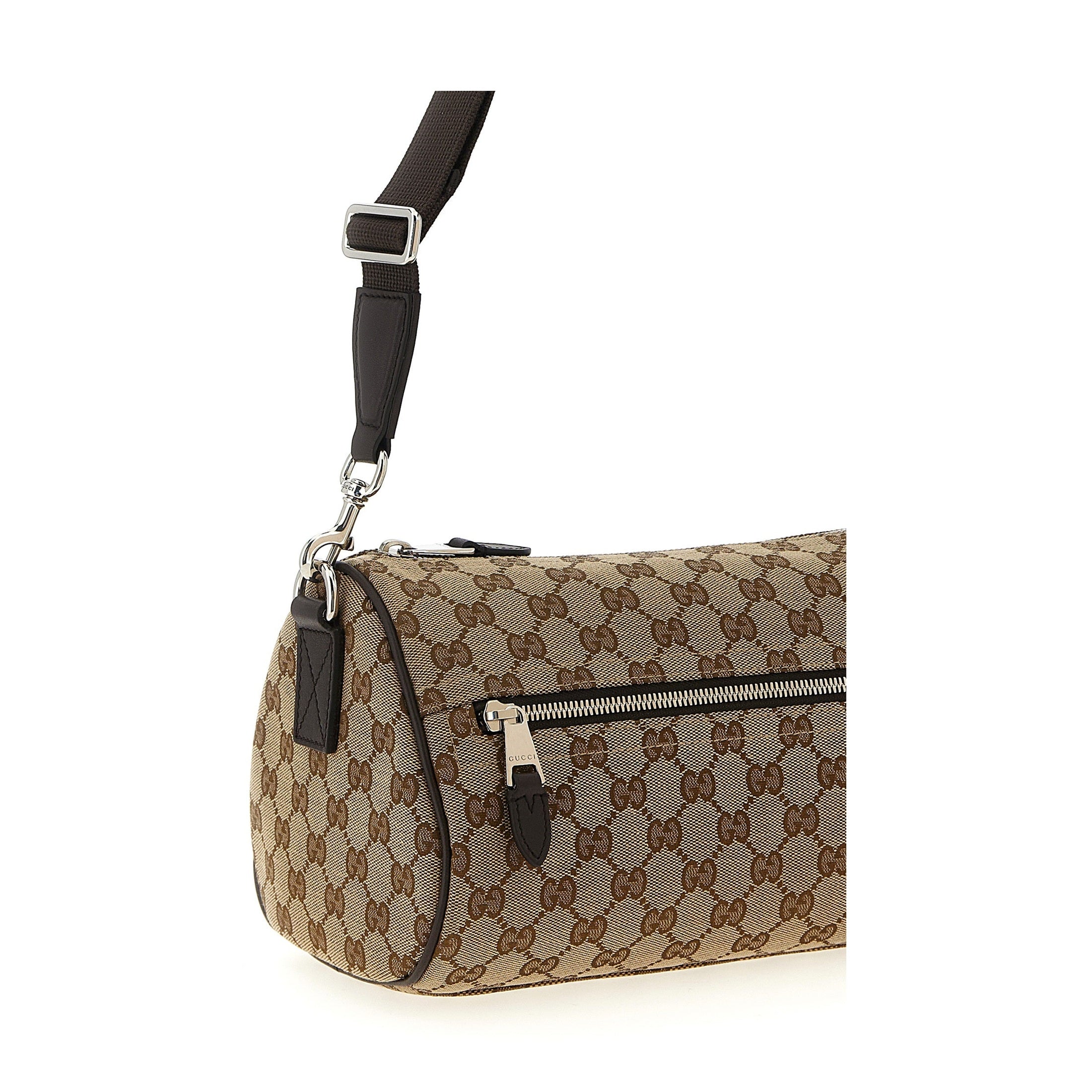 Gucci Beige Polyester Crossbody Bag